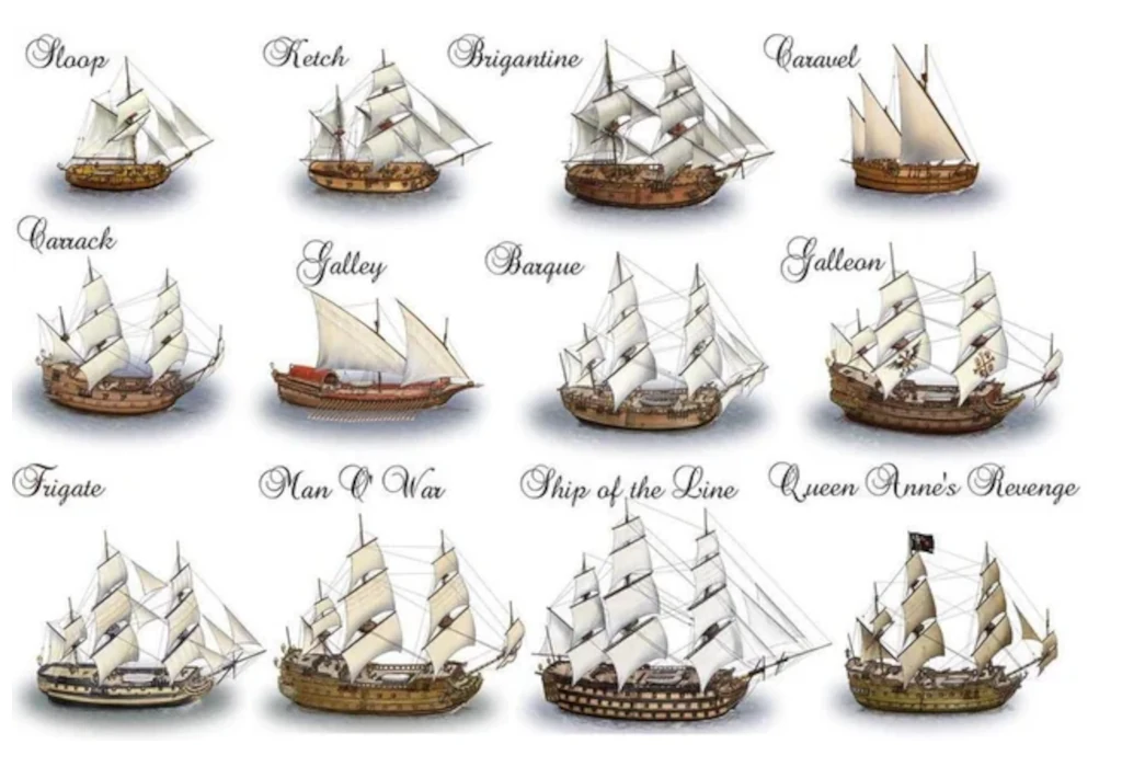 Pirates – Todos los barcos